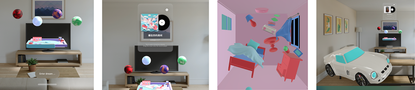 Retrosphere storyboard frames